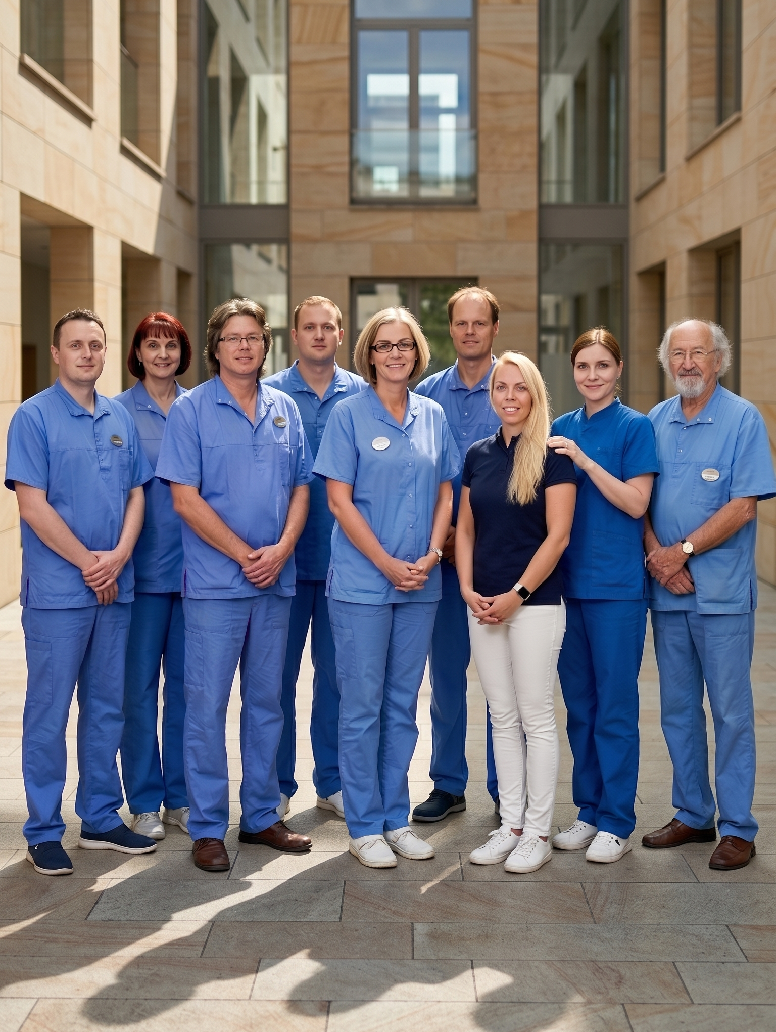 Implant and cosmetic dental team